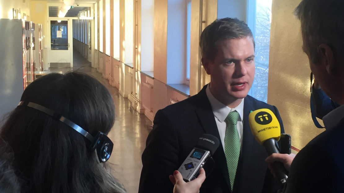 Gustav Fridolin. Foto: Adam Westin