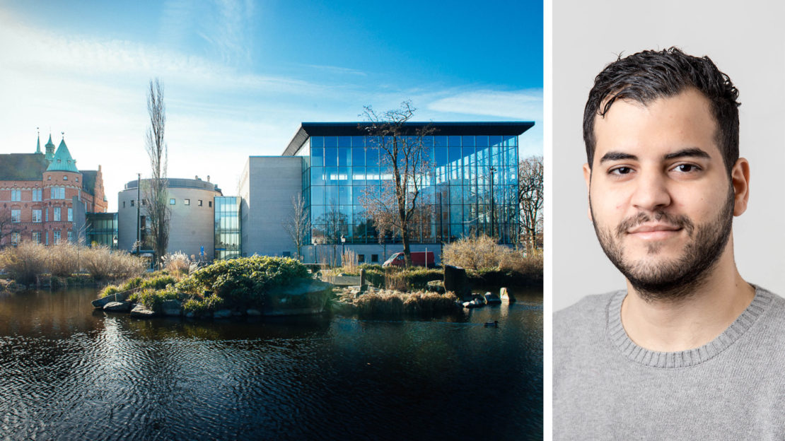 Malmö Stadsbibliotek och Nizar Keblawi. Foto: Erik Leo & Gustaf Johansson.