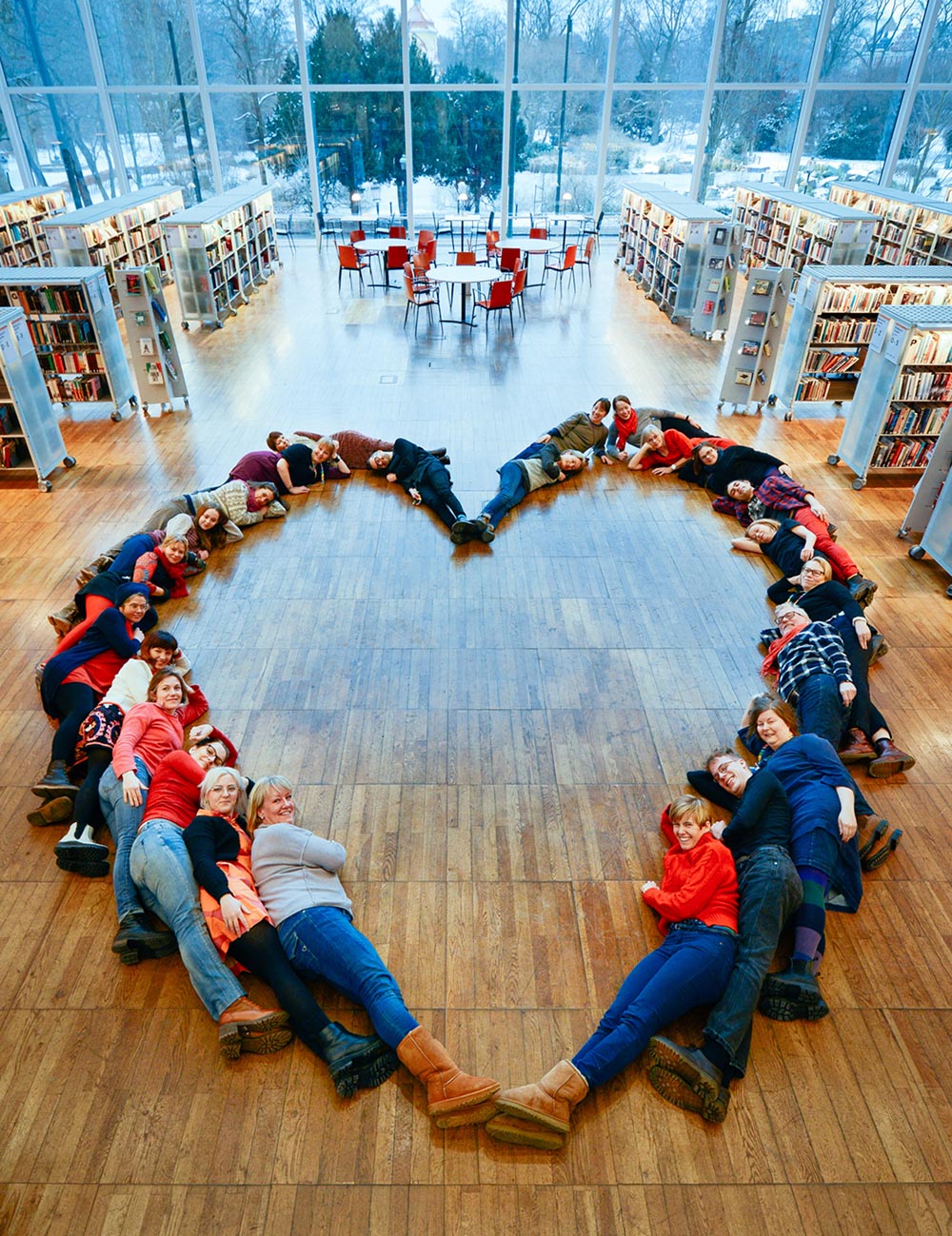 Personalen på de tretton biblioteken i Malmö ska vara med och tycka till om den nya organisationen. Foto: Malmö stadsbibliotek