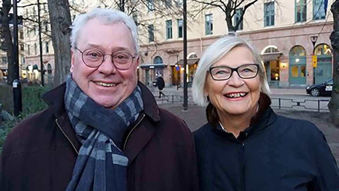 Mats Öström och Maija Berndtson. Foto: Andreas Denk.