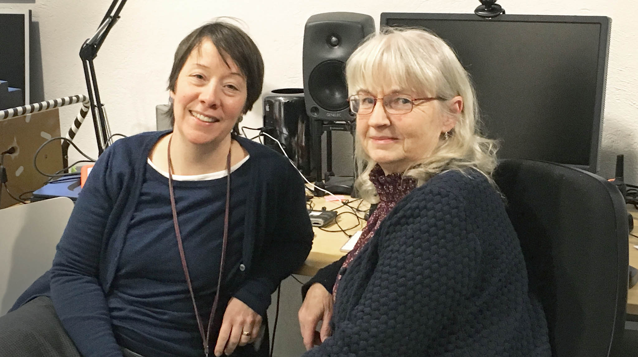 Sofia Murray och Gunilla Fors är projektledare för Bibblan bildar. Foto: Malmö stadsbibliotek