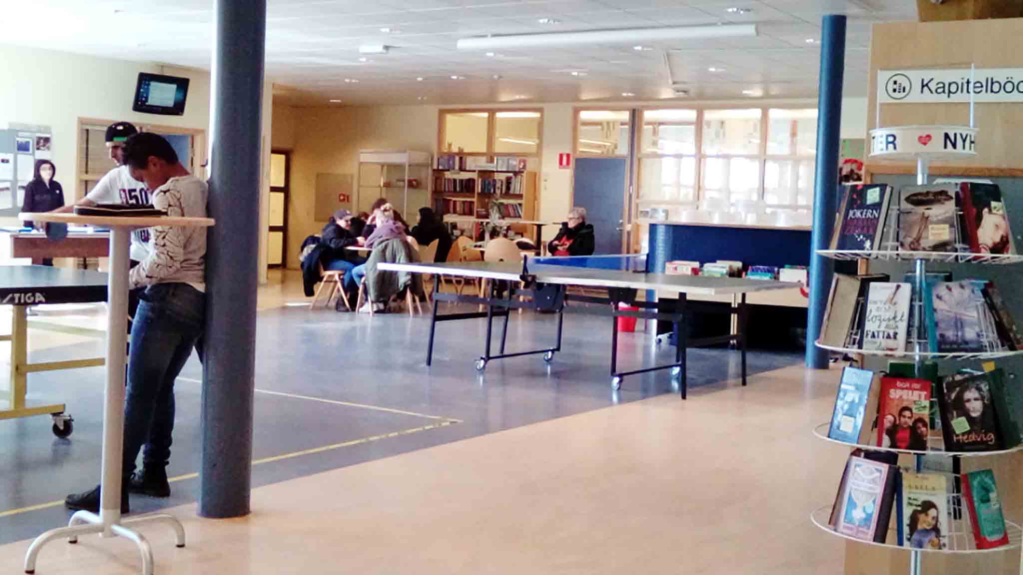 Rörigare med öppen miljö men elever och lärare har blivit mer delaktiga. Foto: Fredrik Ernerot.